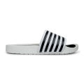 Power Rubber Slides For Men - Black And White - Slides For Men. 