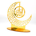 Eid Al-fitr Festival Acrylic Ornaments Premium Ramadan Decoration Perfect Gifts For Home Islamic Muslim Party Moon Decor. 