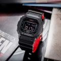 (Ready Stock) G .Shock  Men Watch Sport Watch DW5600 Dual Time Display Water Resistant Shockproof and Waterproof World Time LED Light Man Boy Sports Lover Wrist Watches with 2 Years Warranty DW-5600HR-1. 