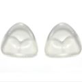 1pair Women Push Up Pad Bra Cup Thicker Silicone Bra Insert Pad Stickers Patch Bikini Inserts for Swimsuit. 