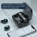 TWS M10 Wireless Bluetooth Earphones Gaming Sports Earbuds Noise Cancelling Handfree Driving Headphones Music Headset with Charging Box. 