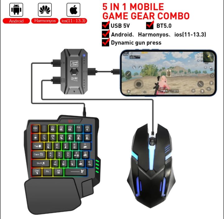 TechG%20Mobile%20Gaming%20RGB%20Keyboard%20&%20Mouse%20Converter%20Combo%20Support%20For%20Android%20&%20IOS%20PC%20Mobile%20Game%20Accessories%20-%20Image%205