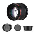Andoer Camera Lens 85mm F1.8 Large Full Frame Portrait Manual Focus EF Mount for Canon EOS 800D 600D 550D 90D 80D 77D 70D 50D 6D. 