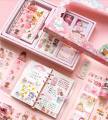 （New）Beardiary Cute Dorothy Looe-leaf et Gift Book Journal Kit Diary Book Planner Notebook Cute et ticker Wahi Tape DIY tationery et Children' tudent Girl Kid Gift Birthday Buku Nota Comel  Cute Diary Notebook Hand. 