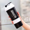 NEW SPORTS/Spider Water Bottle Shaker Cups Sports Cup Portable 500ml Removable Three Protein Powder. 