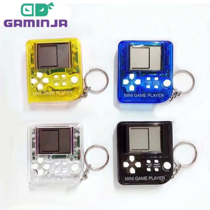 【Daily Deals】 GAMINJA Retro Mini Handheld Game Players Classic Electronic Games Hand Held Console Game Child Puzzle Gaming Console Toys Gift