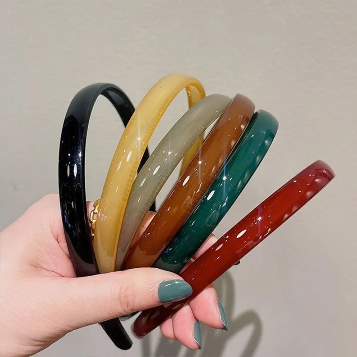 Plastic%20Translucent%20Colorful%20Hair%20Hoop%20Fashion%20Simple%20Head%20Band%20Non-slip%20Tooth%20Hair%20Bands%20For%20Women%20All-match%20Hair%20Accessories%20-%20Image%208