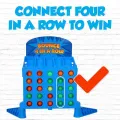 Eleboat Bouncing Ball Game, Connect 4 Shots Board Game. 