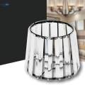 2Pcs Crystal Lampshade Chandelier Ceiling Fixture Lamp Shade Black. 