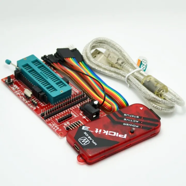 pickit3 Programming / emulator + PIC microcontroller / minimum system board / development board / universal programmer seat