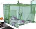 Mosquito Net Double Bed  Size 6'' X 7  Fit. - Deep Green. 