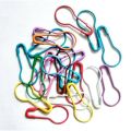 50 Pieces Multicolor Small Size Metal Coilless Hijab Safety Pins for Women. 