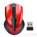 SPL-2.4Ghz Wireless Mouse 1200DPI Adjustable Home Office Computer Game Optical Gaming Cordless Mice. 