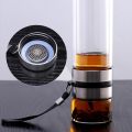 Portable Glass Tea Bottle Double Wall Tea Water Separation Mug High-End Simple Insulation Creative Drinking Tea Cup Water Bottle.
