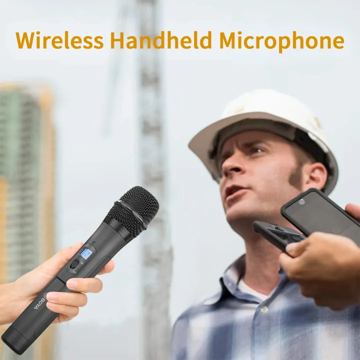BOYA%20BY-WM8%20PRO-K3%20Professional%20UHF%20Handheld%20Wireless%20Microphone%20Set%20for%20iphone%20android%20Camera%20Interviews%20Stage%20Performance%20-%20Image%207