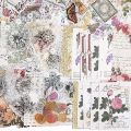 260 Piece Ephemera Set, Vintage Paper and Paper Stickers, Craft Gifts.