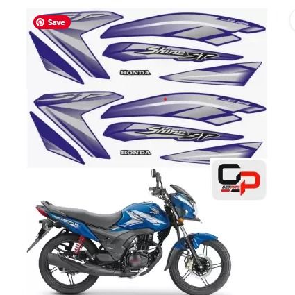 India%20Original%20Quality%20Full%20Body%20Sticker%20For%20Honda%20CB%20Shine%20125%20-%20Image%202
