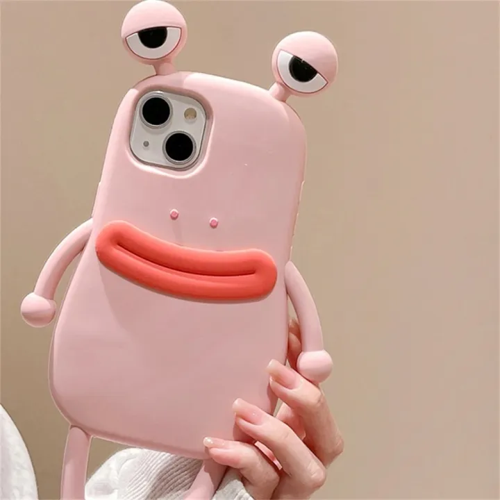 Funny%203D%20Frog%20Soft%20Silicone%20Phone%20Case%20For%20iPhone%2014%2013%2011%2012%20Pro%20Max%20XS%20XR%20X%207%208%20Plus%20SE%20Cartoon%20Cute%20Shockproof%20Bumper%20Cover%20-%20Image%202