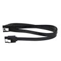 RR SATA 3.0 Data Cable Solid State Hard Disk Drive Signal Cable Wire 40cm/15.7in Compatible for SATA HDD SSD etc. 