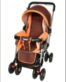 Farlin Baby Stroller Pram- Orange And Blue. 