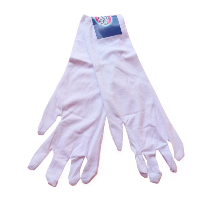 general purpose hand glove - High quality comfortable White cotton Soft hand gloves