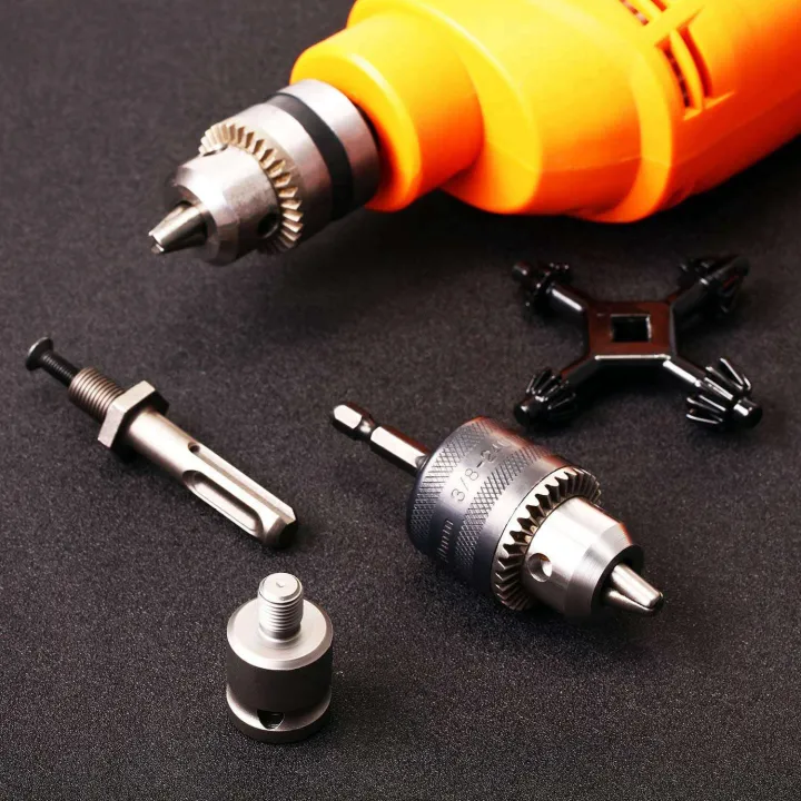 Drill%20Chucks%20Set%201.5-10mm%20Drill%20Chuck%20Adapter%20Tool%20Quick%20Change%20Adapter%20Electric%20Hammer%20Accessories%20-%20Image%208