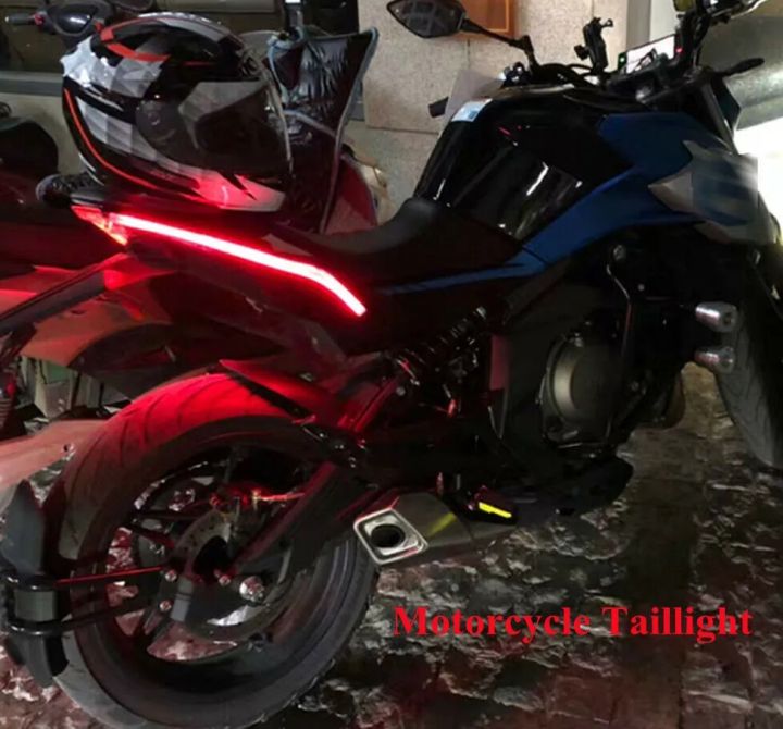2pcs%20Red%2045cm%20Daytime%20Running%20Light%20Flexible%20Strip%20Waterproof%20Flashing%20Yellow%2012V%202PCS%20car%20accessories%20-%20Image%204