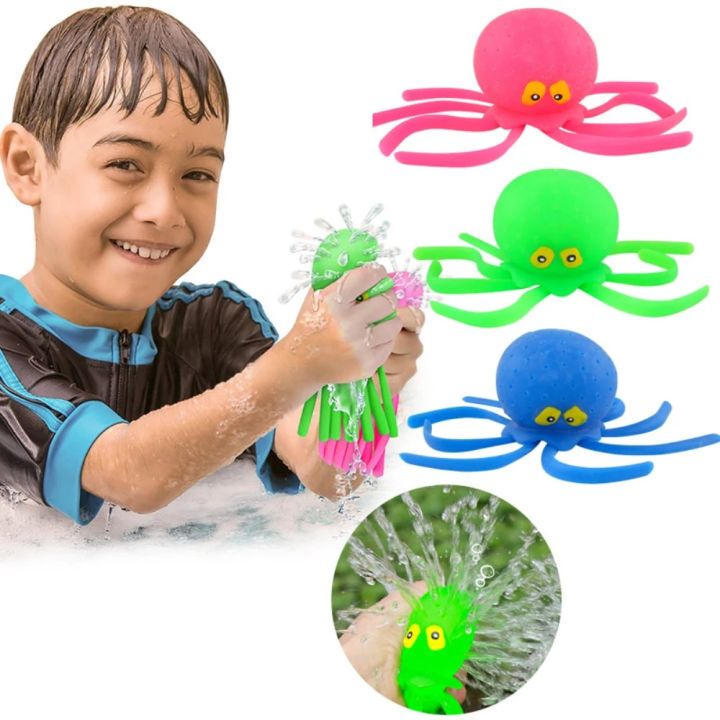 Baby Bath Toys For Kids Boy Girl 6 to 12 Months Water Glock Children's Water Bathtub Toys Toddler Swimming Pool Octopus Games