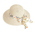 Women Basin Hat Porle Ribbon Fisherman Hat.
