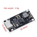 IP2312 Module 3A Type C USB C Input High Current 3A IP2312 Fast Charging Circuit 3A High Current IP2312 Circuit 5V To 4.2V 4.35V Polymer Ternary Lithium Battery Replace TP4056 ETA4096 Module Adapters. 