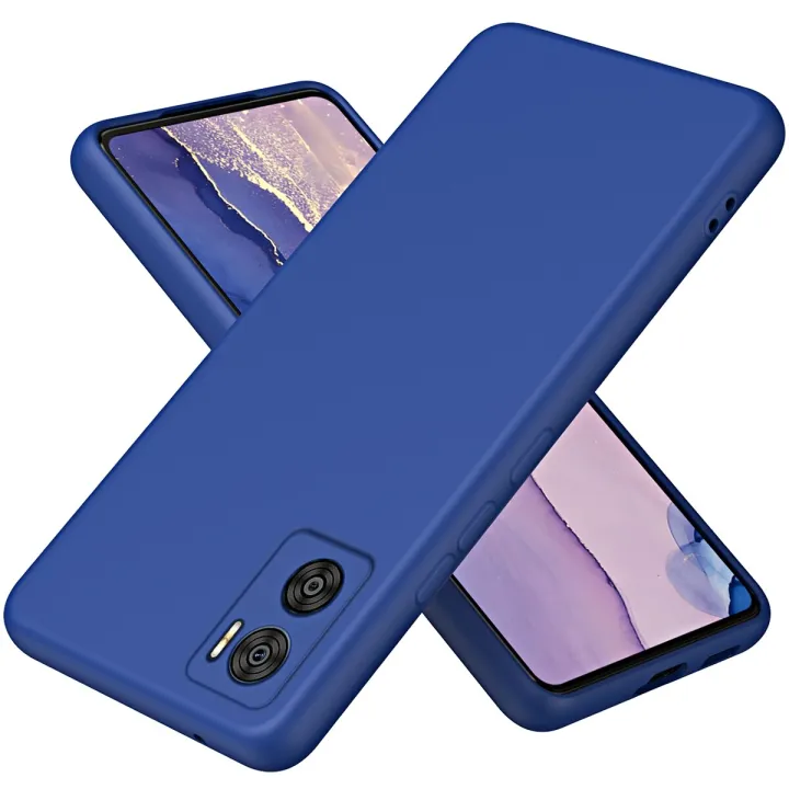 lthmy for Motorola Moto E22 / E22i cover Ultra Thin Soft Silicone Anti Fingerprint Protective Case