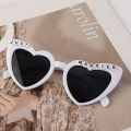 Just Married Love Shape Sunglasses Practical Photo Props Wedding Party Gifts For Women Men. 