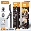 PLOKAMA K10 PRO/P9 PRO LIVE LED Selfie Stick Portable Tripod 200cm 3 in 1 Bluetooth Remote - LIVE BROADCAST STAND l LIVE-K10 LED l 6.5Fit l Interface + camera I interface + Ring light Fill Light Color: Cold light, Warm light, Natural light SELFIE STICK.