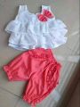 Cotton baby girl fashionable dress Eid collection for 1- 5 yeas babys.