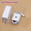 100W (Max) Charger Supercharge Power Adapter with 6A Type C Cable For Honor 70 Pro 60 SE Huawei P50 P40 Nova 9 8 Mate 40 Pro. 