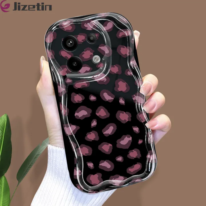 Jizetin%20for%20Xiaomi%20Poco%20X6%20Pro%205G%20Back%20Cover%20Leopard%20Print%20Cream%20Wavy%20Edge%20Soft%20Silicone%20Phone%20Case%20-%20Image%202