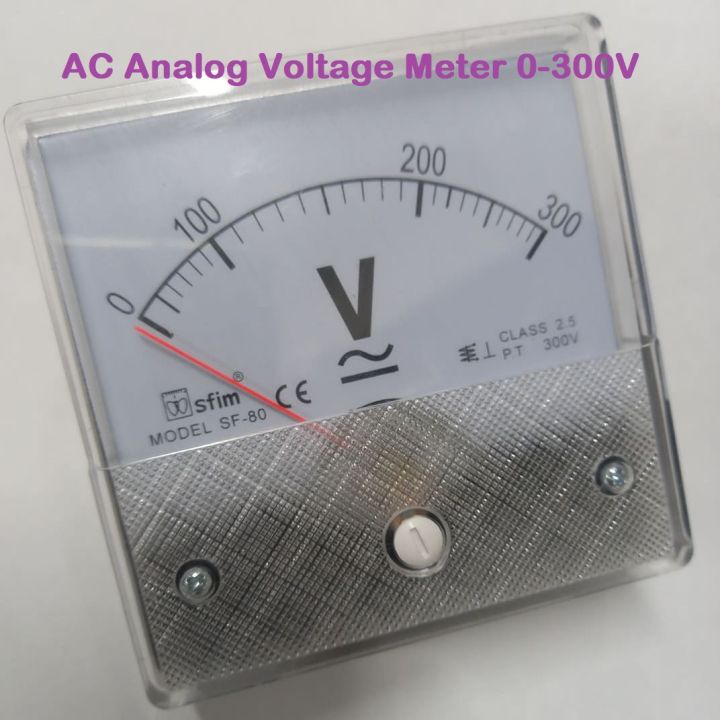 VOLTAGE%20Meter%20AC%20Analog%20Voltage%20Meter%200-300V%20Gauge%20Square%20Panel%20AC%200-300V%20Volt%20Voltage%20Meter%20300V%20Analog%20Panel%20Volt%20Voltage%20Meter%2085L1%20For%20AC%20220V%20Line%20Powerpoints%20Switches%20&%20Savers%20-%20Image%202