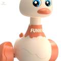 Press Type Walking Ducks Toys 1 2 3 Year Olds Kids Toddlers Learn to Walk Toy. 