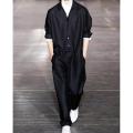 2020 New Plus Size Tide Brand men's Jumpsuit Jacket Tide men's Overalls Loose Casual Wide Leg Jumpsuit Big Size M-6XL.