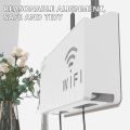 Wall Mounted Storage Box, Wireless WiFi TV Set-top Box, Router Shelf, No Drilling Design, .