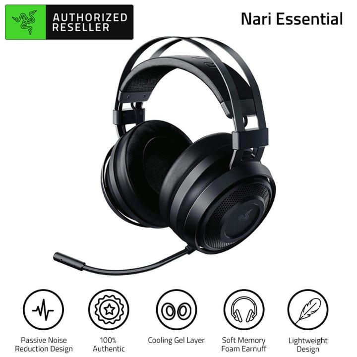 Razer%20Nari%20Essential%20Wireless%20Gaming%20Headset%202.4GHz%20Wireless%207.1%20Surround%20Sound%20Earphone%20Replacement%20for%20PC,%20PS4,%20Mac%20-%20Image%202