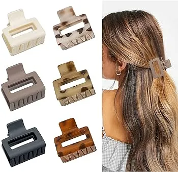 Hair%20Claw%20Clips%20Nonslip%20Small%20Claw%20Clip%20Strong%20Hold%20Hair%20Clip%20Tiny%20Square%20for%20Thin/Medium%20Thick%20Hair,%20Mini%20Hair%20Jaw%20Clips%20Nonslip%20Clip%20Leopard%20print%20Stylish%20Hair%20Accessories%20for%20Women%20Girls%206%20pcs%20-%20Image%202