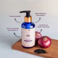 Lafz Onion Seed Oil Shampoo for Hair Care Deep Conditioning Natural Ingredients 200 Ml.