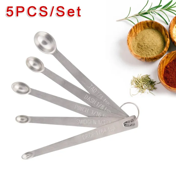 Mini%20Stainless%20Steel%20Measuring%20Spoons%20Durable%20Set%20Of%205%20Home%20Kitchen%20Tools%20-%20Image%204