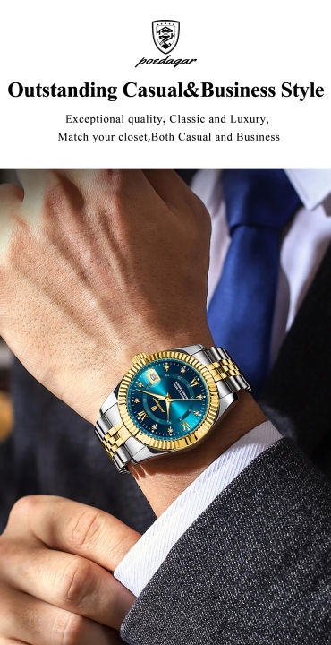 POEDAGAR%20910%20Luxury%20Quartz%20Stainless%20Steel%20Men's%20Watches%20Sport%20Wrist%20Watch%20For%20Man%20Waterproof%20Luminous%20Date%20Men%20Watch%20Male%20Reloj%20-%20Image%205