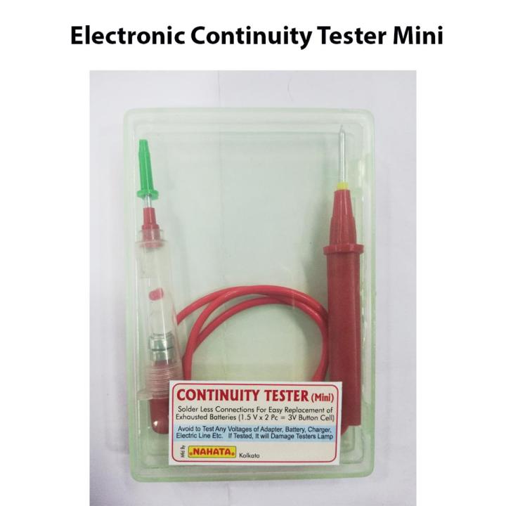 Electronic Continuity Tester Mini - Multimeter