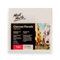 Mont Marte Canvas Panels Pack 5 10.2x10.2cm.