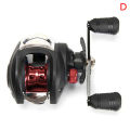 Fishing Reel Left Right Hand Baitcasting Reel Adjustable Brake System 8kg. 