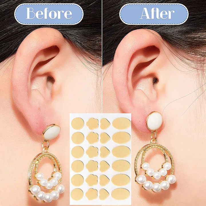 24pcs%20Earring%20Support%20Patches%20Earring%20Pads%20Foam%20Lifters%20Ear%20Lobe%20Support%20Pads%20Backs%20For%20Droopy%20Ears%20Heavy%20Pads%20-%20Image%202