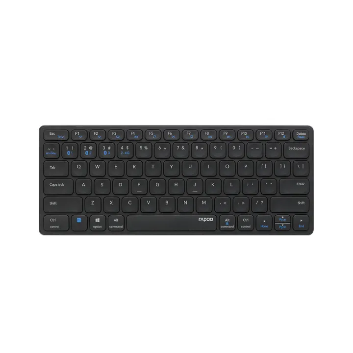 Rapoo E9050G Multi-mode Wireless Keyboard Switch between Bluetooth 3.0, 5.0 and 2.4G Compatible with Windows and Mac